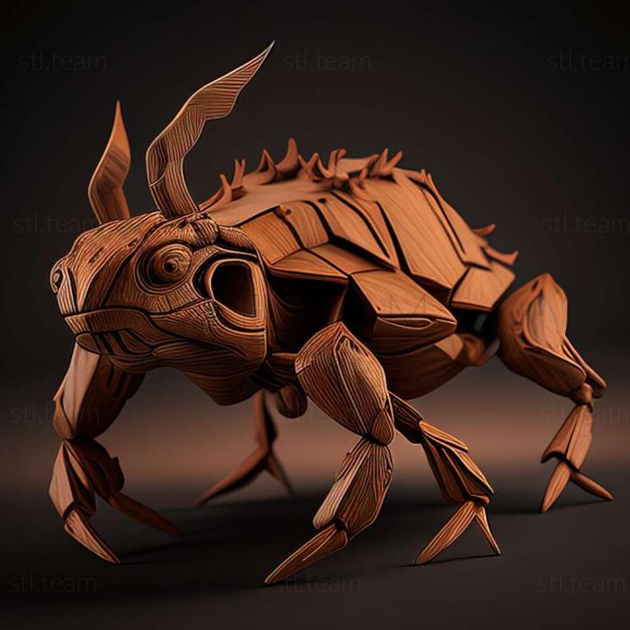 3D модель Myrmoteras toro (STL)